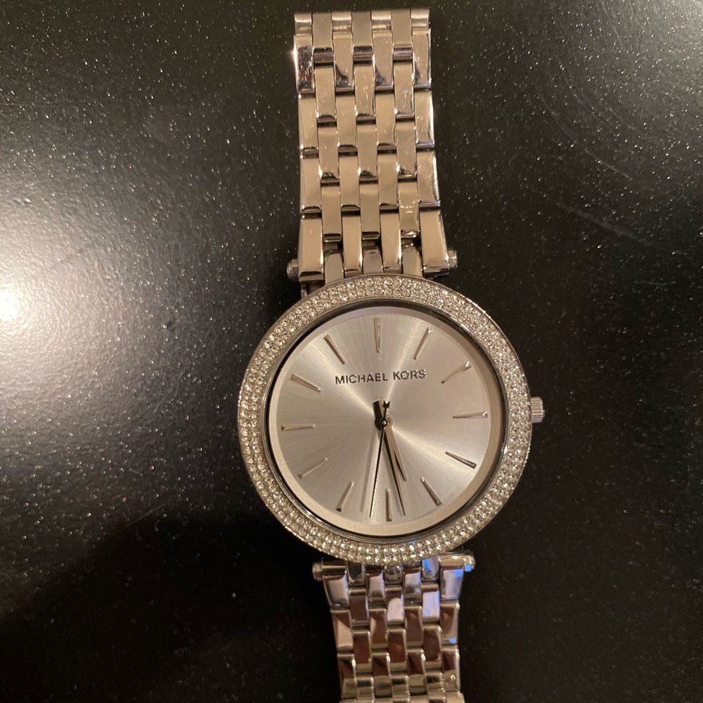 Gorgeous MK diamond watch